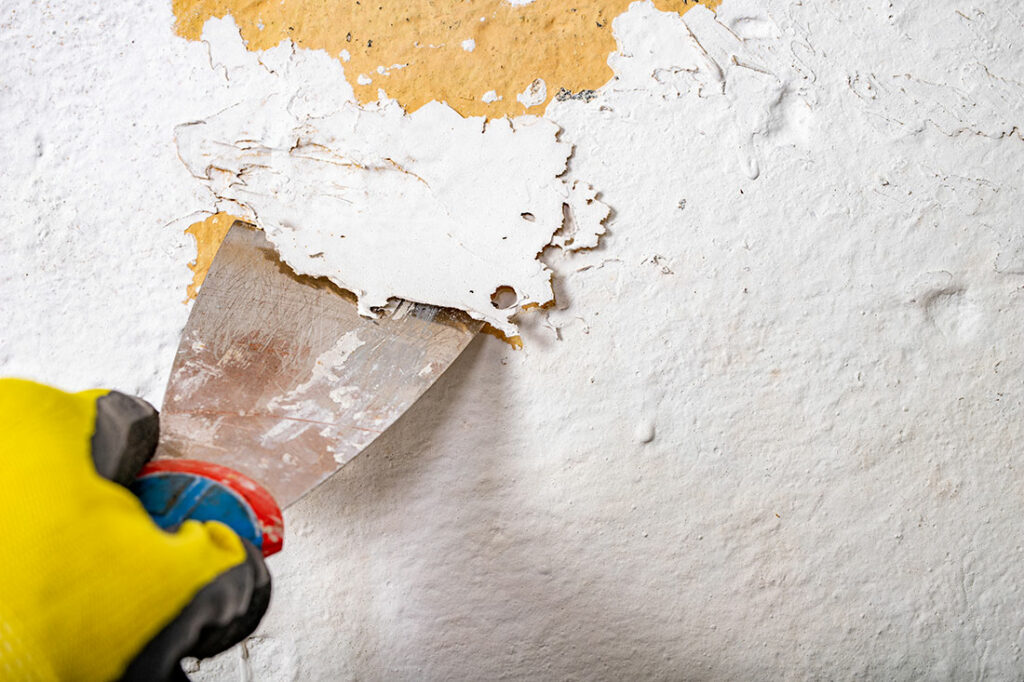 Ile kosztuje usuwanie starej farby ze ścian